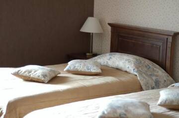 Фото номера Двухместный номер с 2 отдельными кроватями Отель Gogol Hotel г. Миргород 11