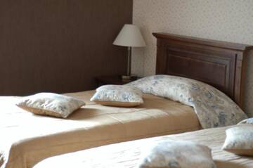 Фото номера Двухместный номер с 2 отдельными кроватями Отель Gogol Hotel г. Миргород 6